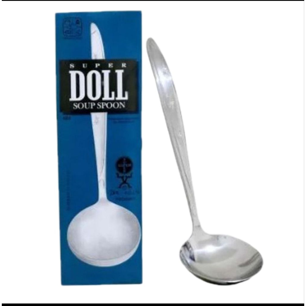 Irus/Sendok Sayur Sop Stainless Steel Super Doll