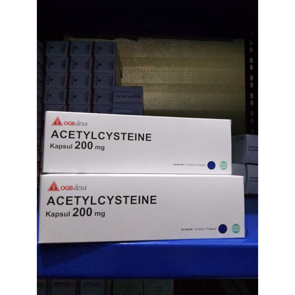 acetylcysteine 200 mg capsul Dexa box