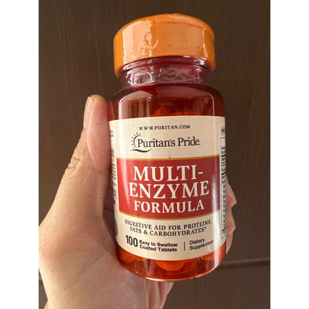 Puritan's puritan puritans pride multi enzyme enzym formula isi 60