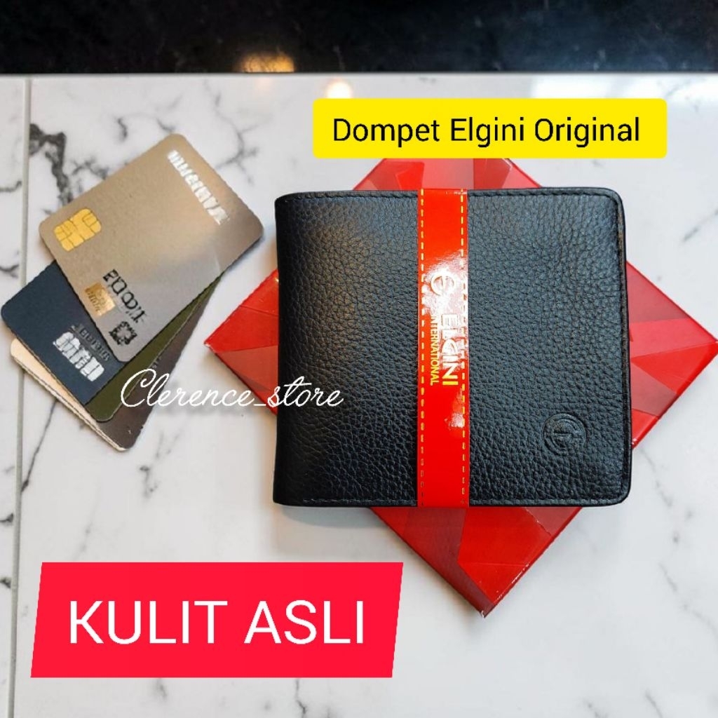 PROMO Dompet Pria Kulit Asli - Dompet Elgini Original 69532