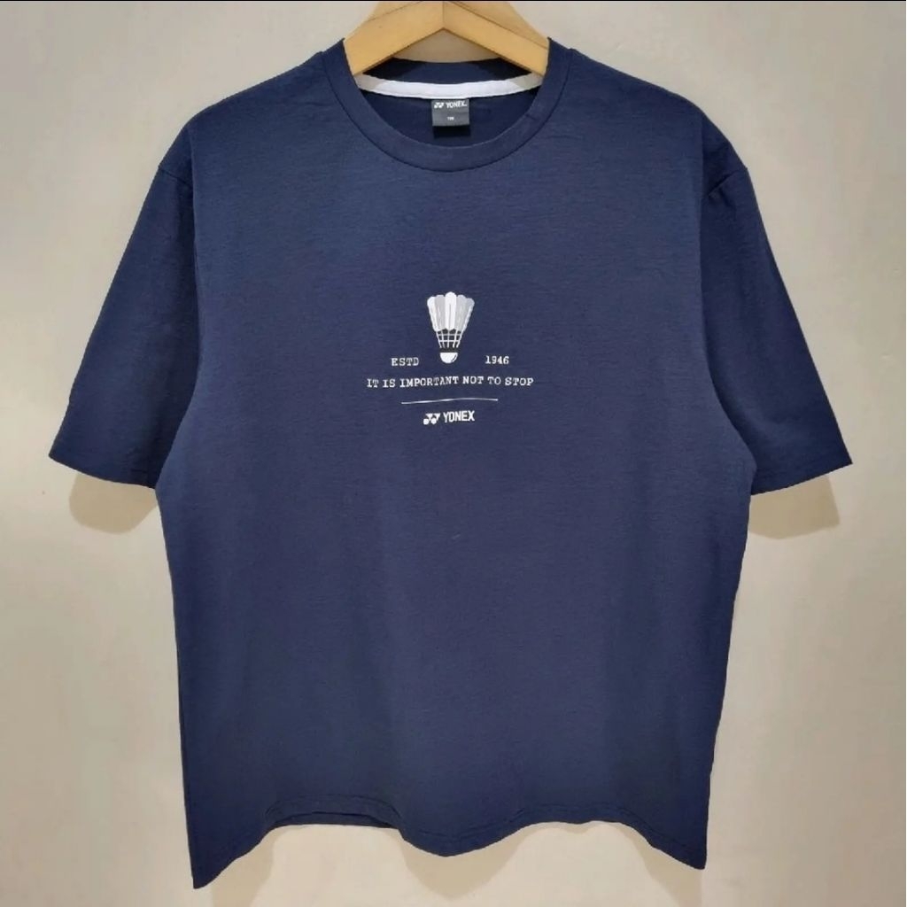 Kaos yonex navy size xl second