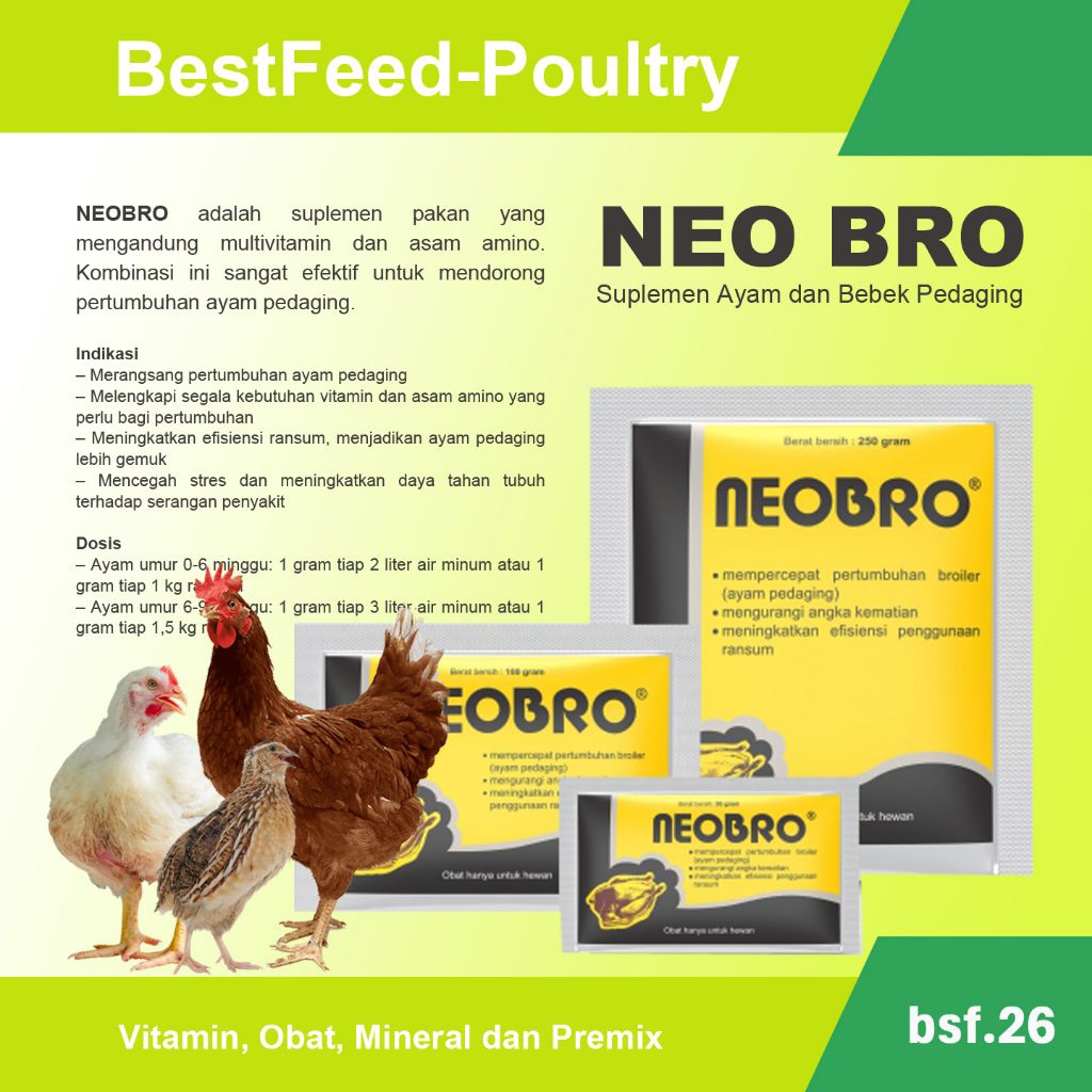 NEO BRO - VITAMIN AYAM I VITAMIN BEBEK