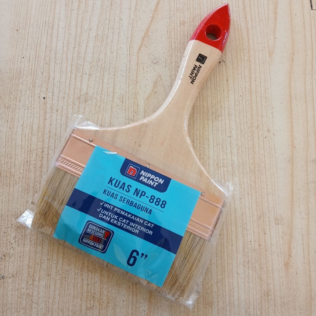 Kuas Cat 6 Inch / Kuas Cat Tembok 6” / Kuas Cat Kayu Besi / Kuas Cat Bangunan 6 Inci