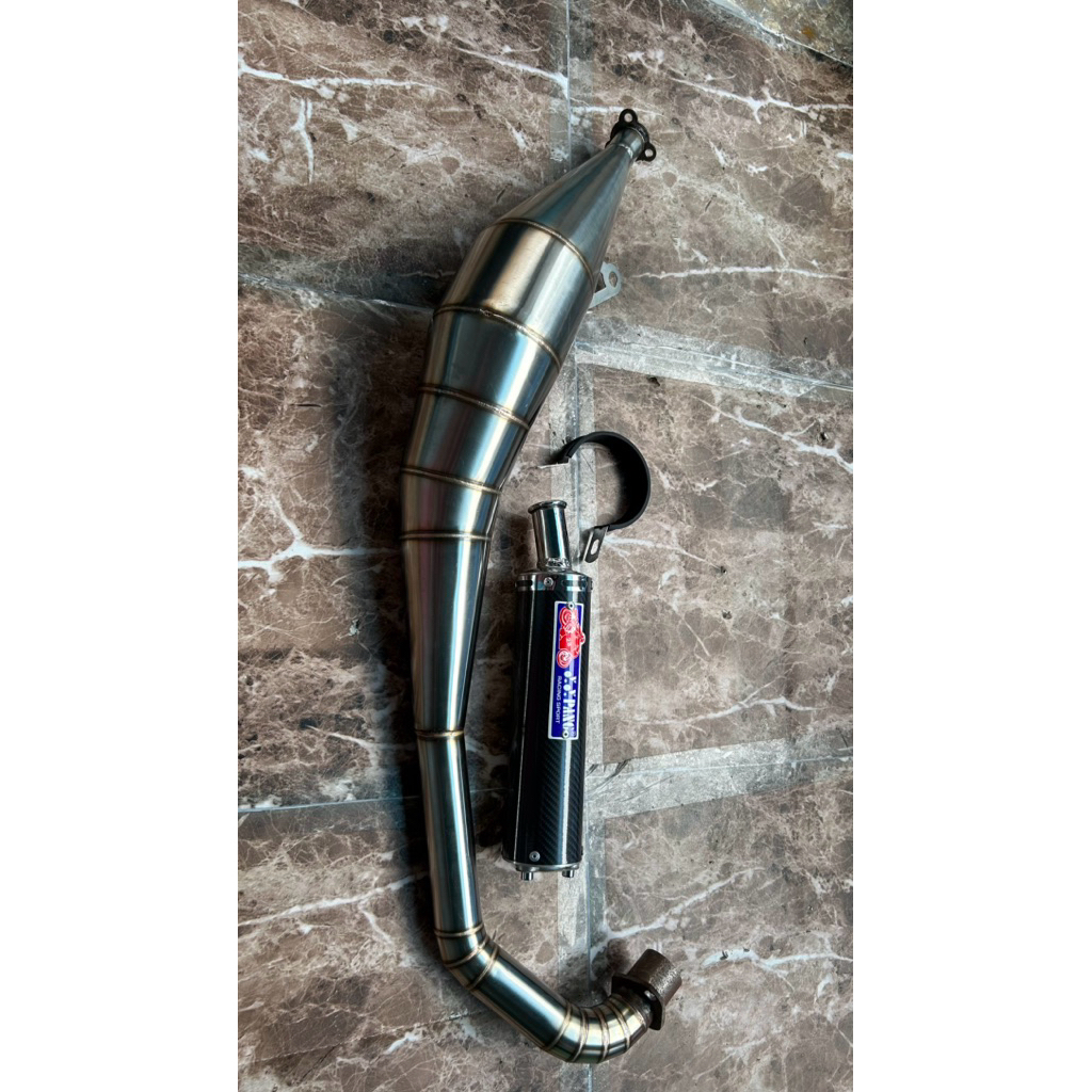 Terlaris Fullset knalpot satria samping silincer yy pang