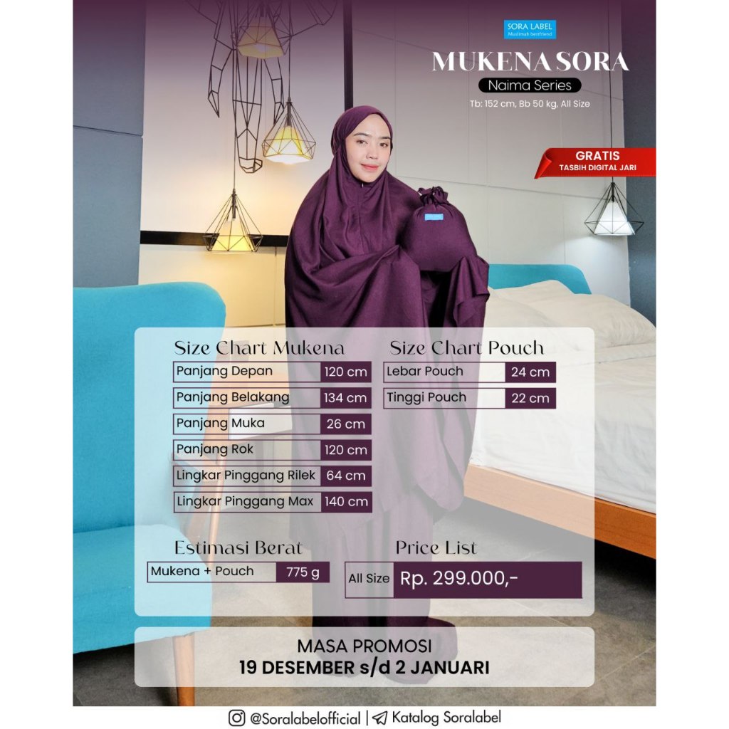 Mukena Naima Series