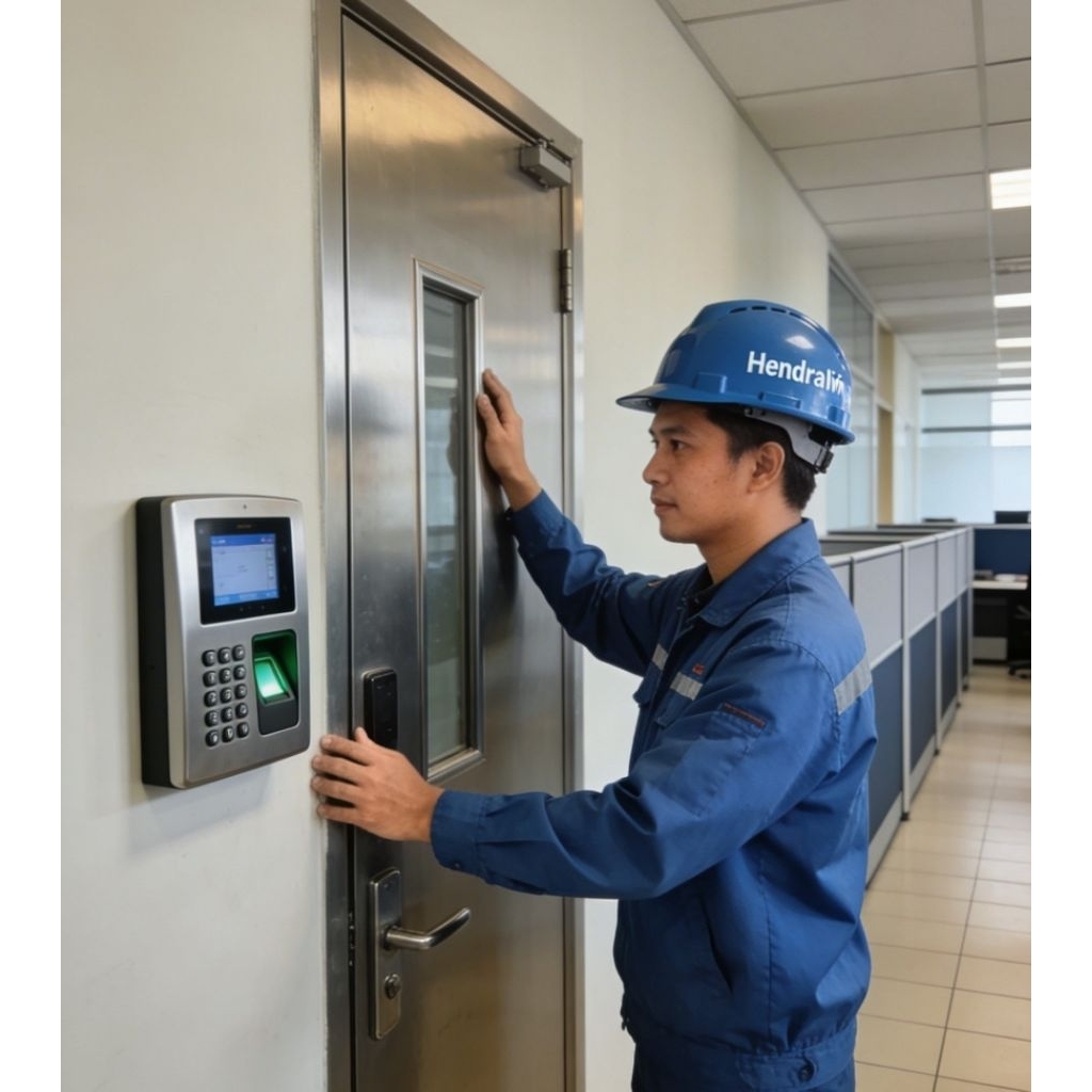 Absensi dan Akses Door Solution dengan system Finger Print, Face detection, Card Readee Akses