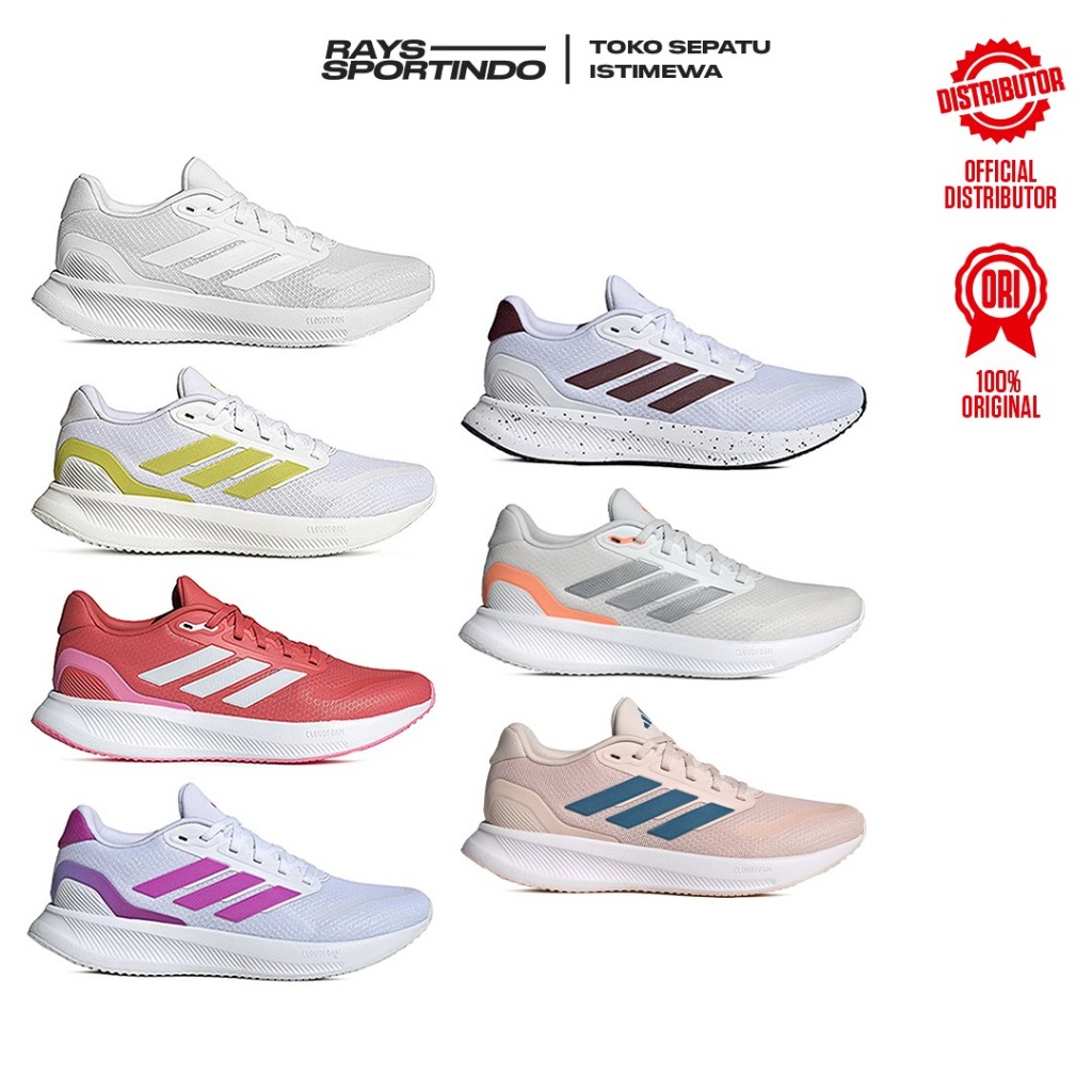 SEPATU RUNNING WANITA ADIDAS RUNFALCON 5 WOMEN