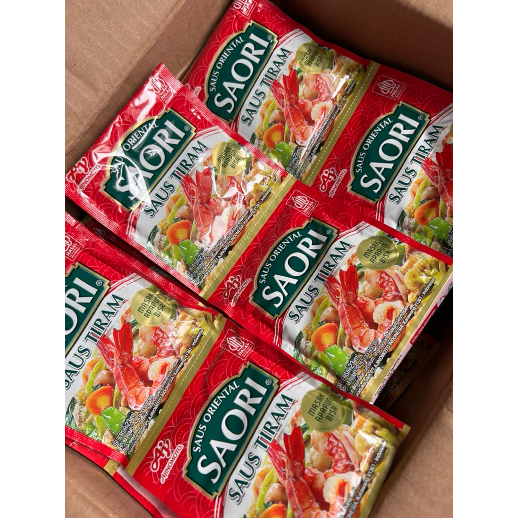 Saori Saos Tiram Oriental 23 mL Ajinomoto Rentengan Renteng