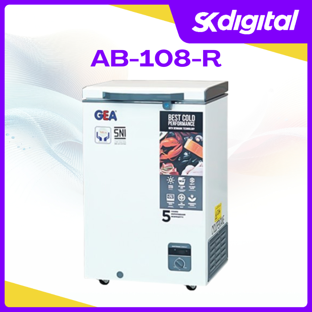 Chest Freezer GEA AB-108R Chest Freezer 100 Liter AB108R AB 108 R