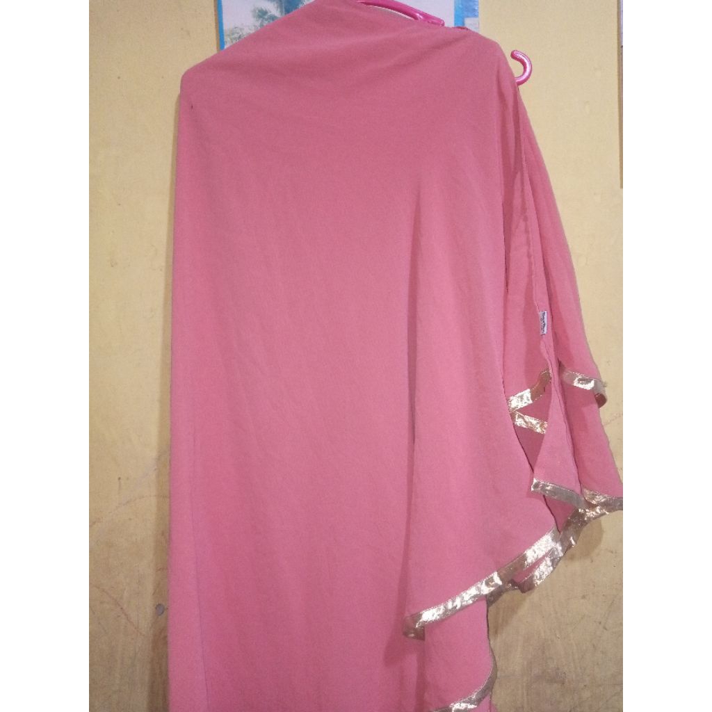 Hijab Ceruty 2 Layer/Jilbab Ceruti 2 Layer/Khimar Ceruty 2 Layer