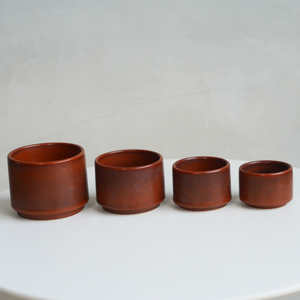 kaloka pottery - Cup - Cup C209  Earthy Chocho  series