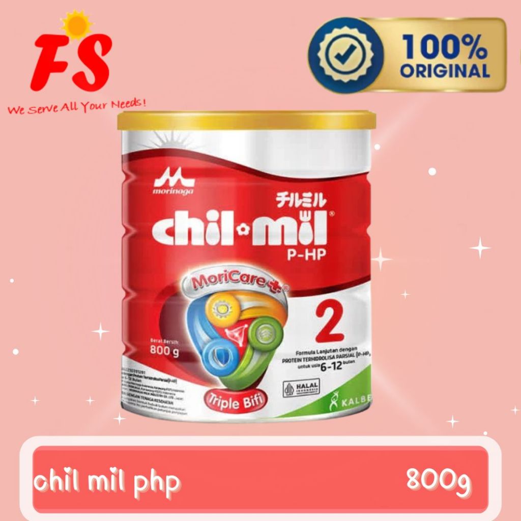 MORINAGA CHIL MIL PHP 800 GRAM SUSU FORMULA BAYI 6-12 BULAN