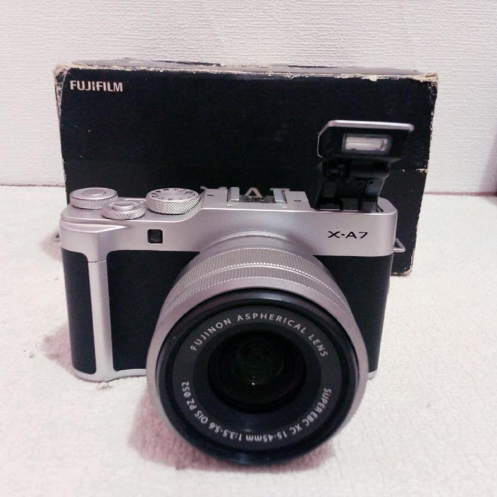 Fujifilm X-A7 lensa 15-45mm kamera mirrorless camera second