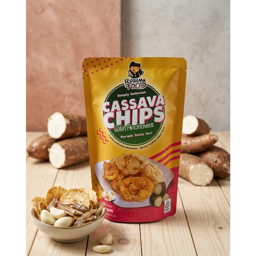Cassava Chips Kripik Tette Teri