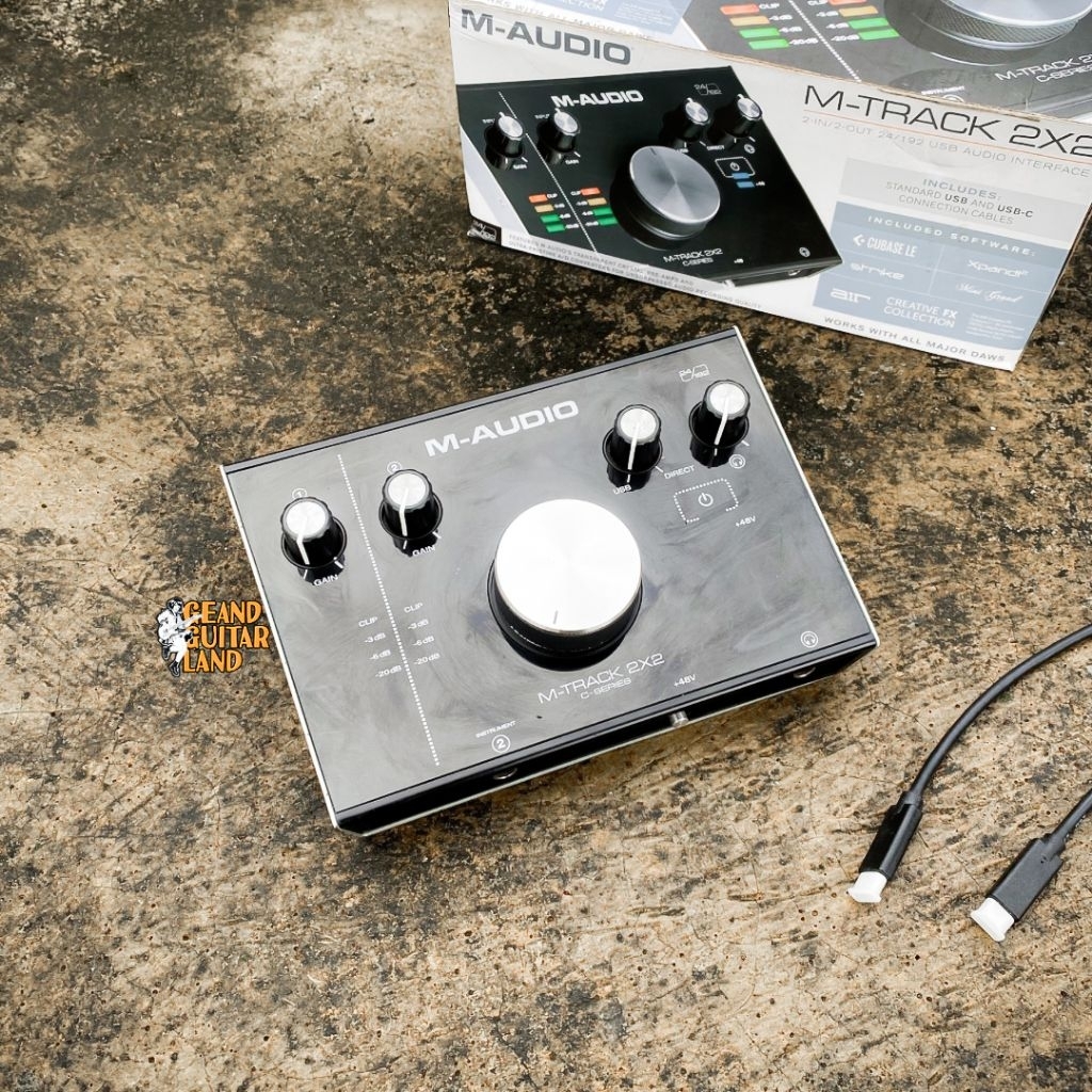 M Audio M Track 2X2 C Series USB Audio Interface