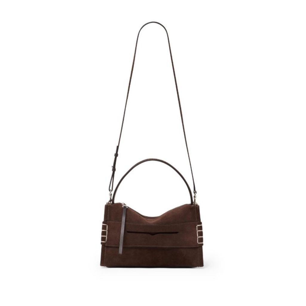 loafer messenger bag jw Anderson pei look like sling and shoulder selempang kulit asli suede kulas m