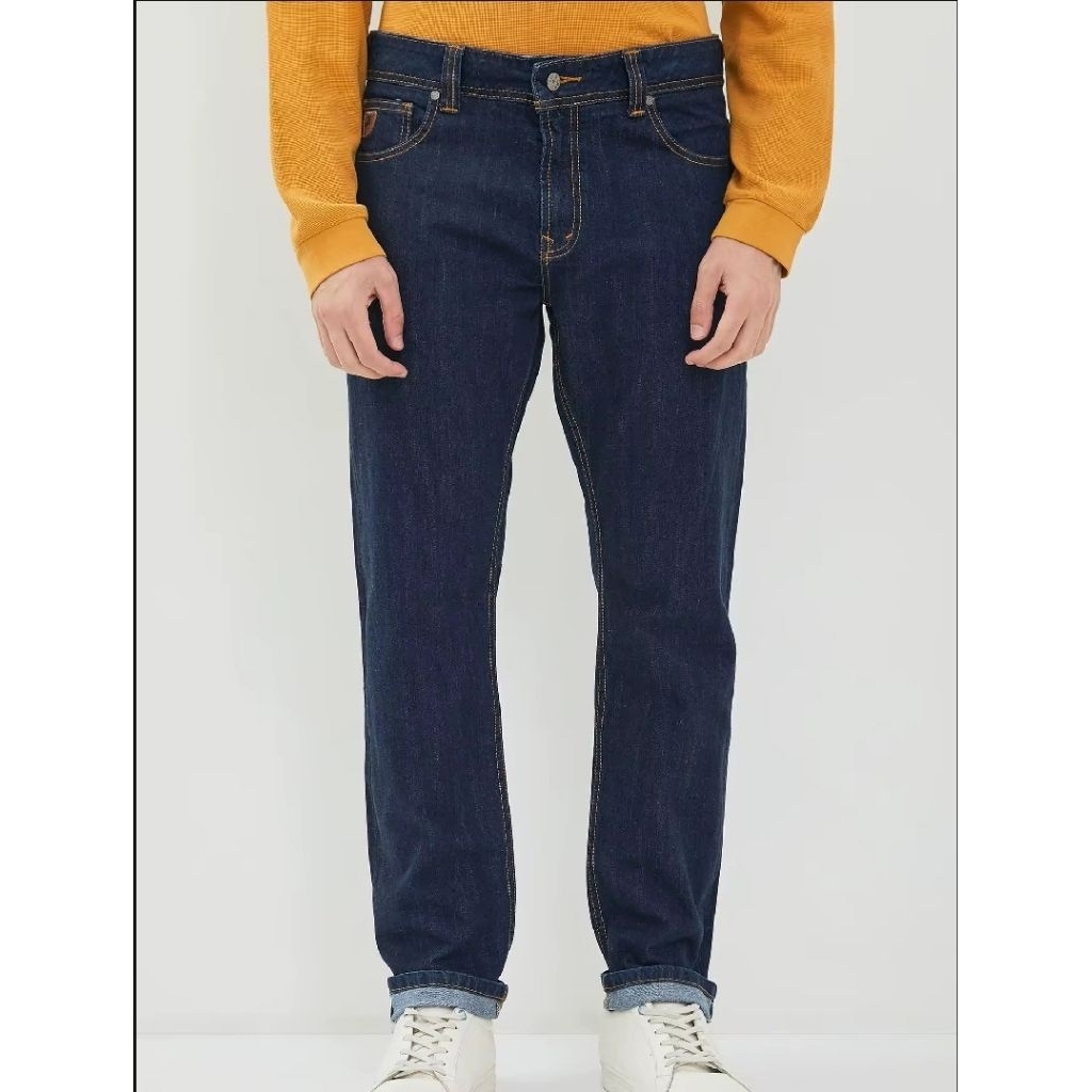 Celana Denim Selvedge Slim fit 100% Original merek Lois Jeans