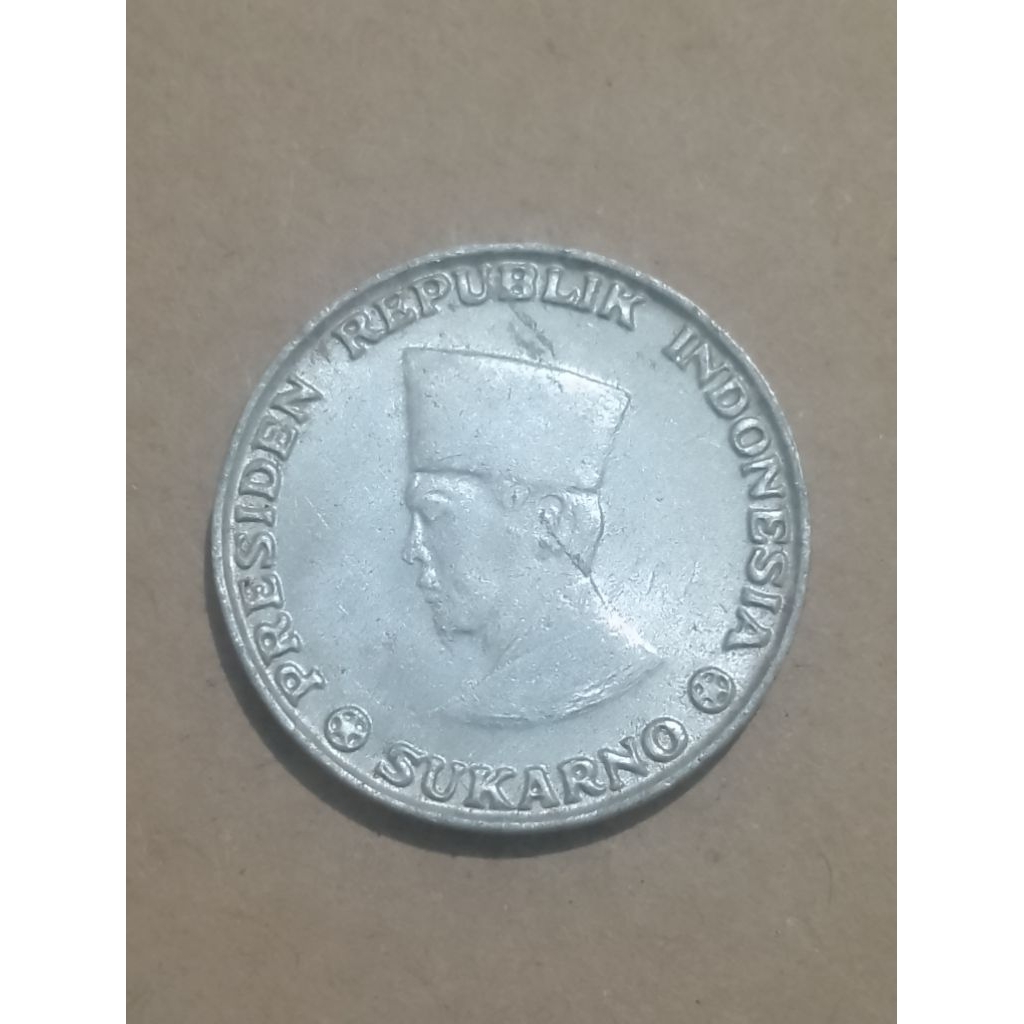 Koin Sukarno Kepulauan Riau 5 sen 1962