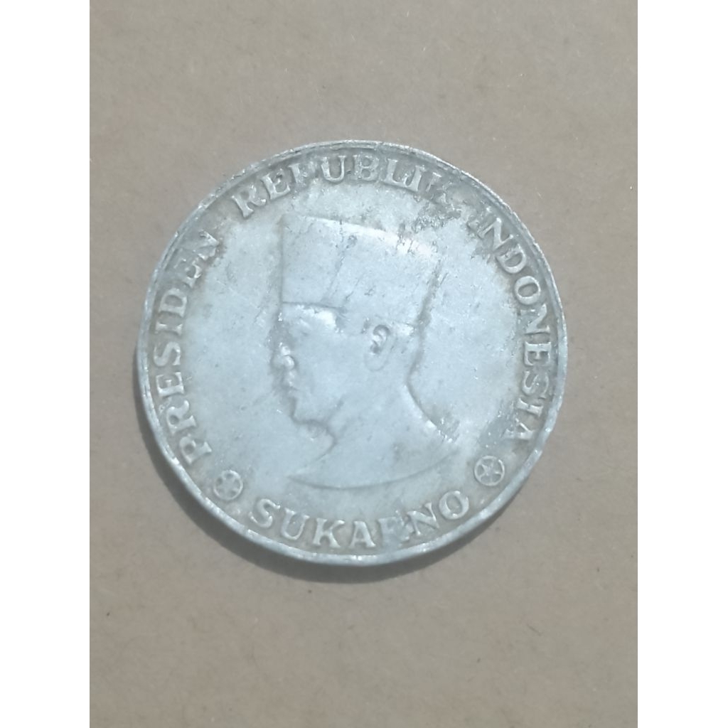 Koin Sukarno Kepulauan Riau 10 sen 1962