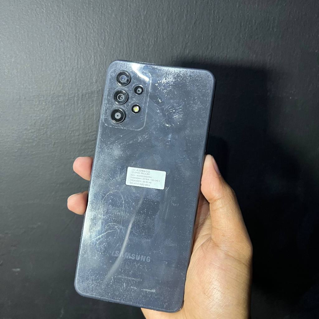 SAMSUNG A32 5G 8/128GB AWESOME BLACK 2ND UNIT HP SAJA SEIN