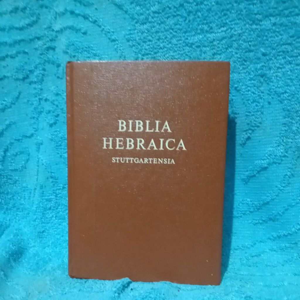 biblia hebraica stuttgartensia bahasa ibrani