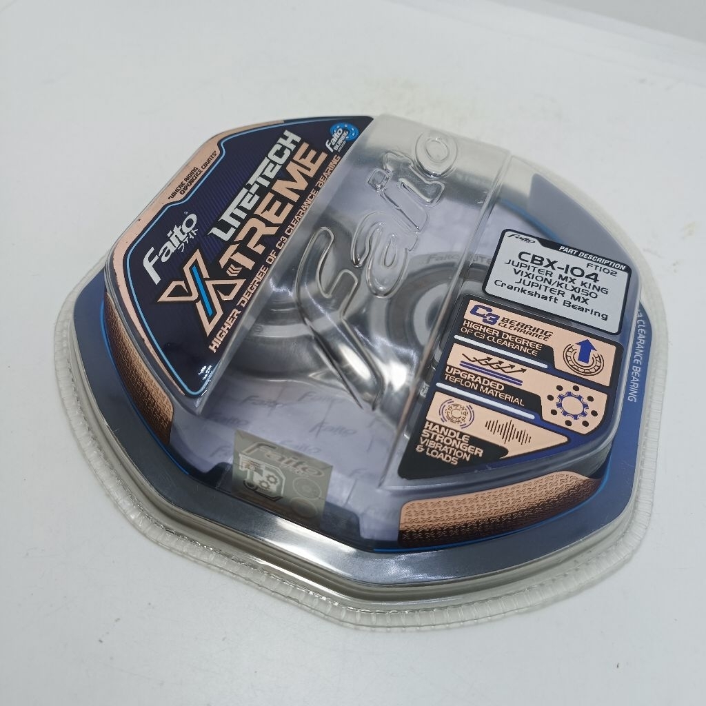 Crankshaft Bearing Laher Laker Kruk As Big End Faito KLX D-Tracker 150 ZX 130 Ukuran 6305 (H17) - 63