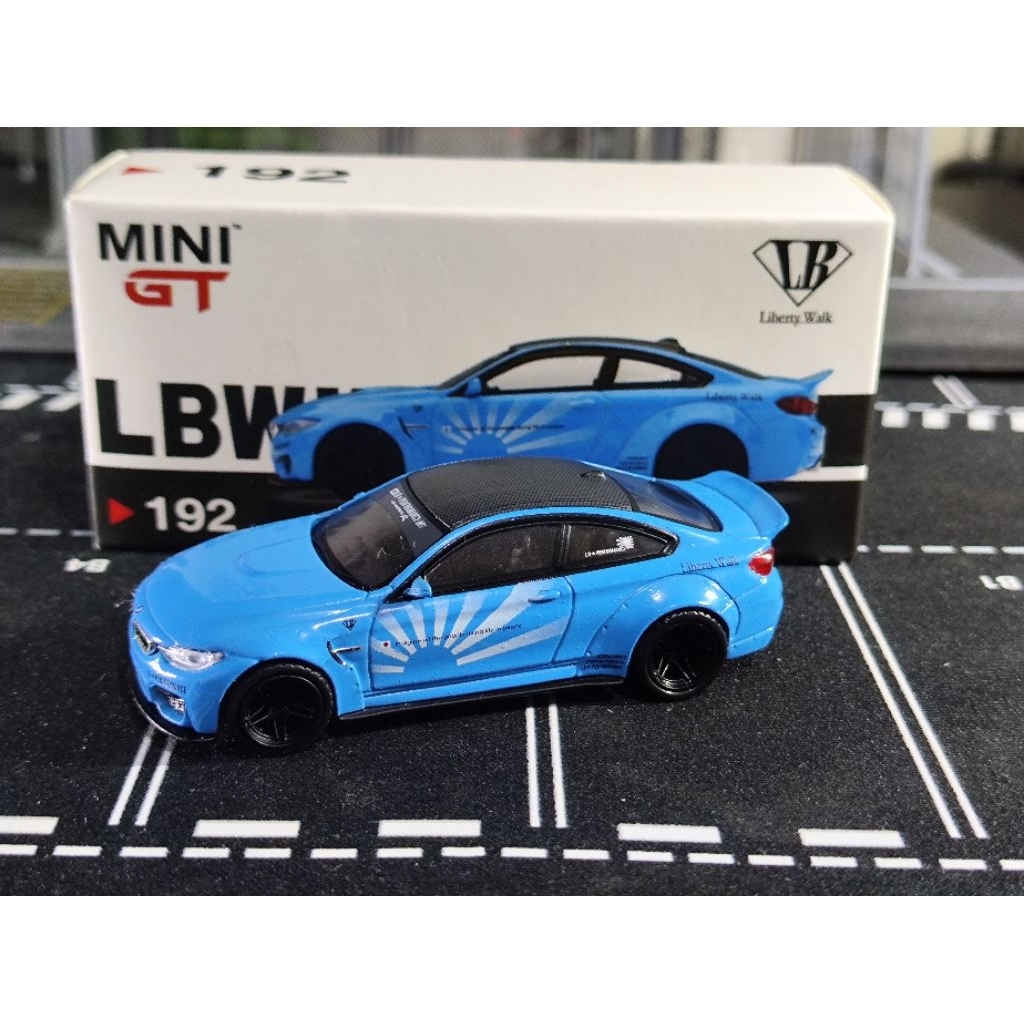 Mini GT 192 BMW M4 Baby Blue lbwk
