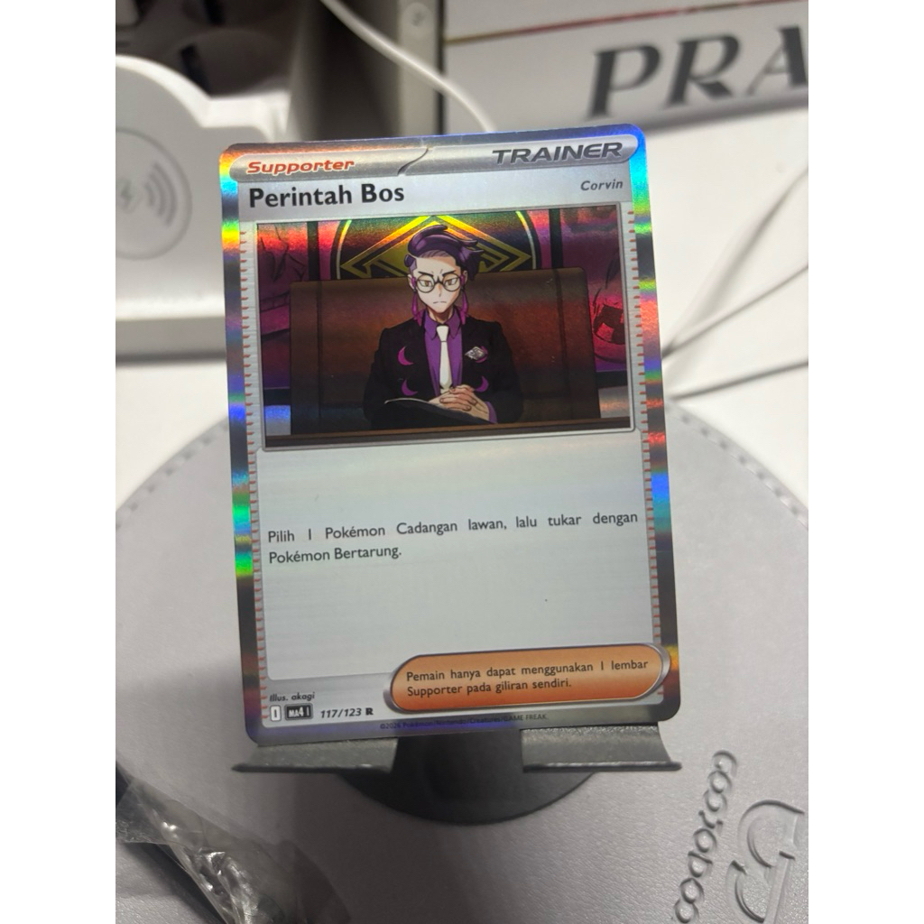 Perintah Bos MA4 | 117/123 R - Pokemon Tcg Indonesia