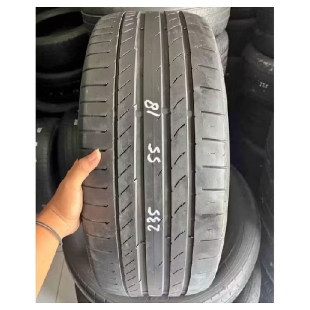 Ban mobil copotan UK 235/55 R18 ban mobil bekas second tubles siap pakai