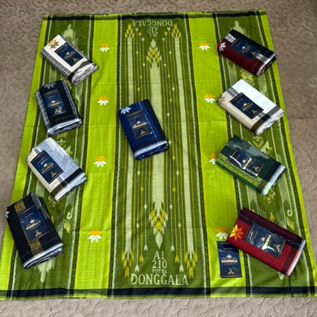 Sarung Donggala SKT Rayon Songket Premium Putra Donggala