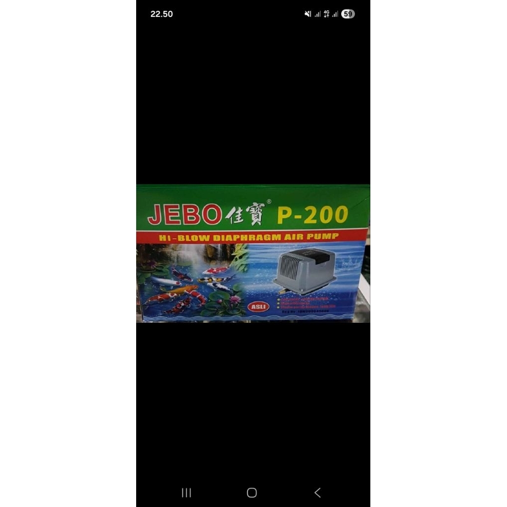 Mesin Aerator Jebo P200