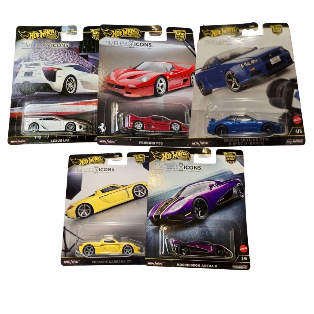 Hot Wheels Premium Timeless Icon Set