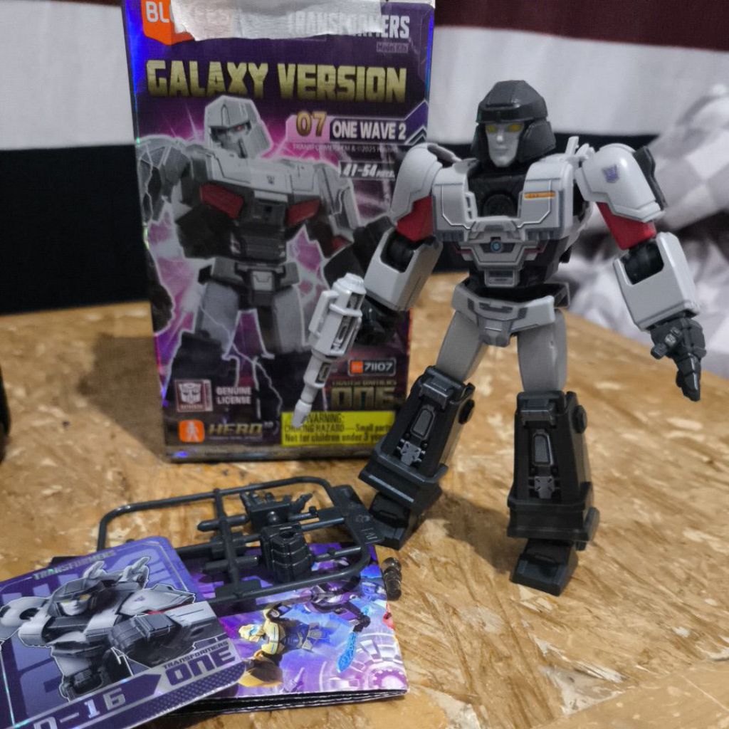 Blokees Transformers Galaxy Version 7 D-16 Megatron Cogless Sudah Rakit
