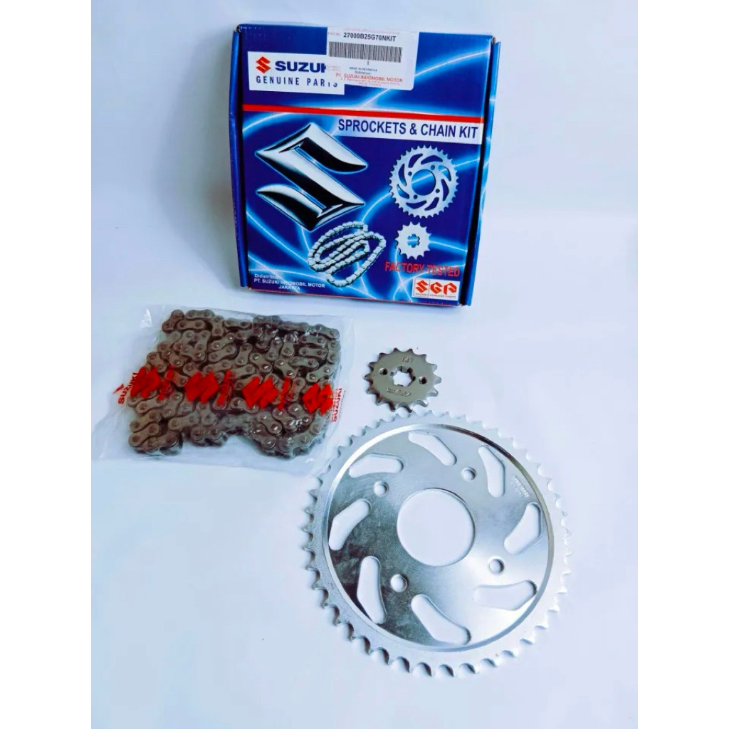 Gear Set Motor Suzuki Satria FU Injeksi Original Tahan Lam