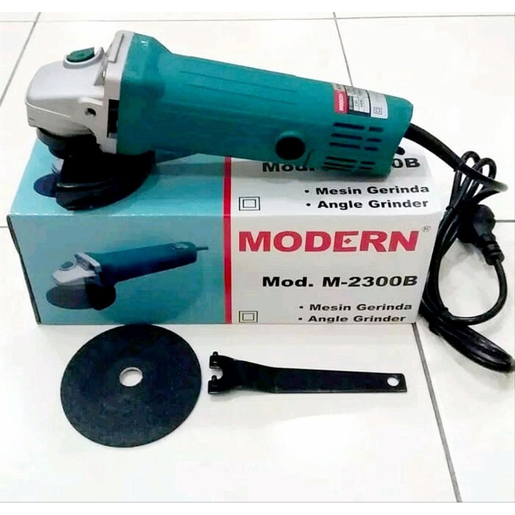 gerinda tangan modern m-2300B / gerinda 4 inc listrik modern