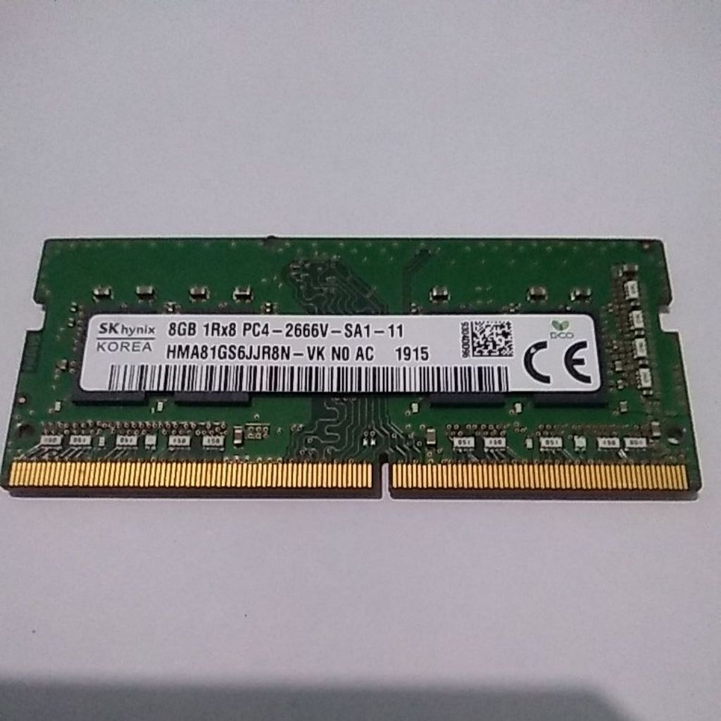 RAM DDR4  8GB 2666MHZ merek SK Hynix