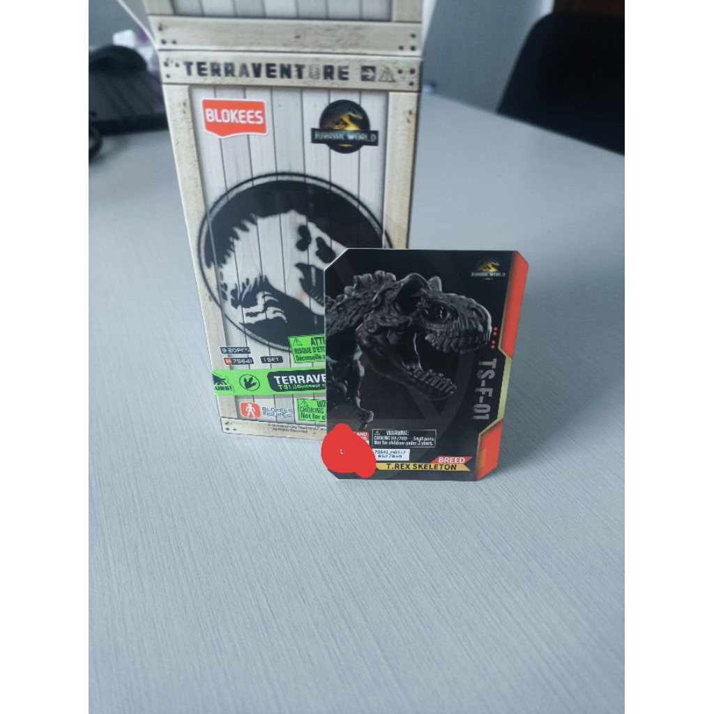 Blokees Jurassic World Terraventure C01 T-Rex Skeleton