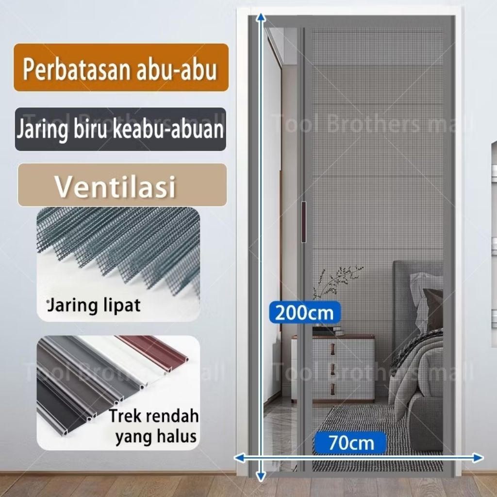 PVC Folding Door Pintu Lipat