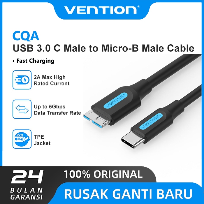 Vention Kabel Data Type-C to Micro B Adapter USB-C to USB Micro B