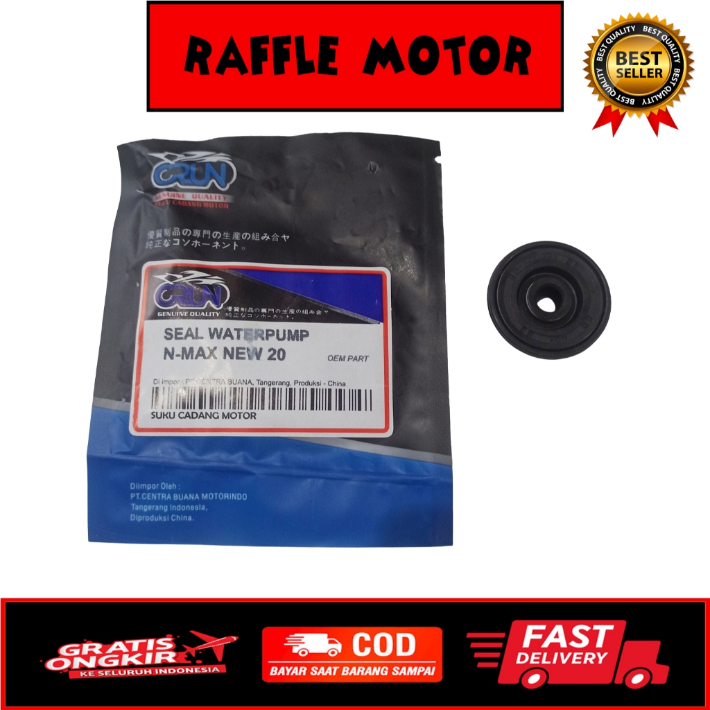 CRUN SEAL WATER PUMP NMAX NEW. SEAL POMPA AIR RADIATOR YAMAHA NMAX 2020. AEROX. LEXI