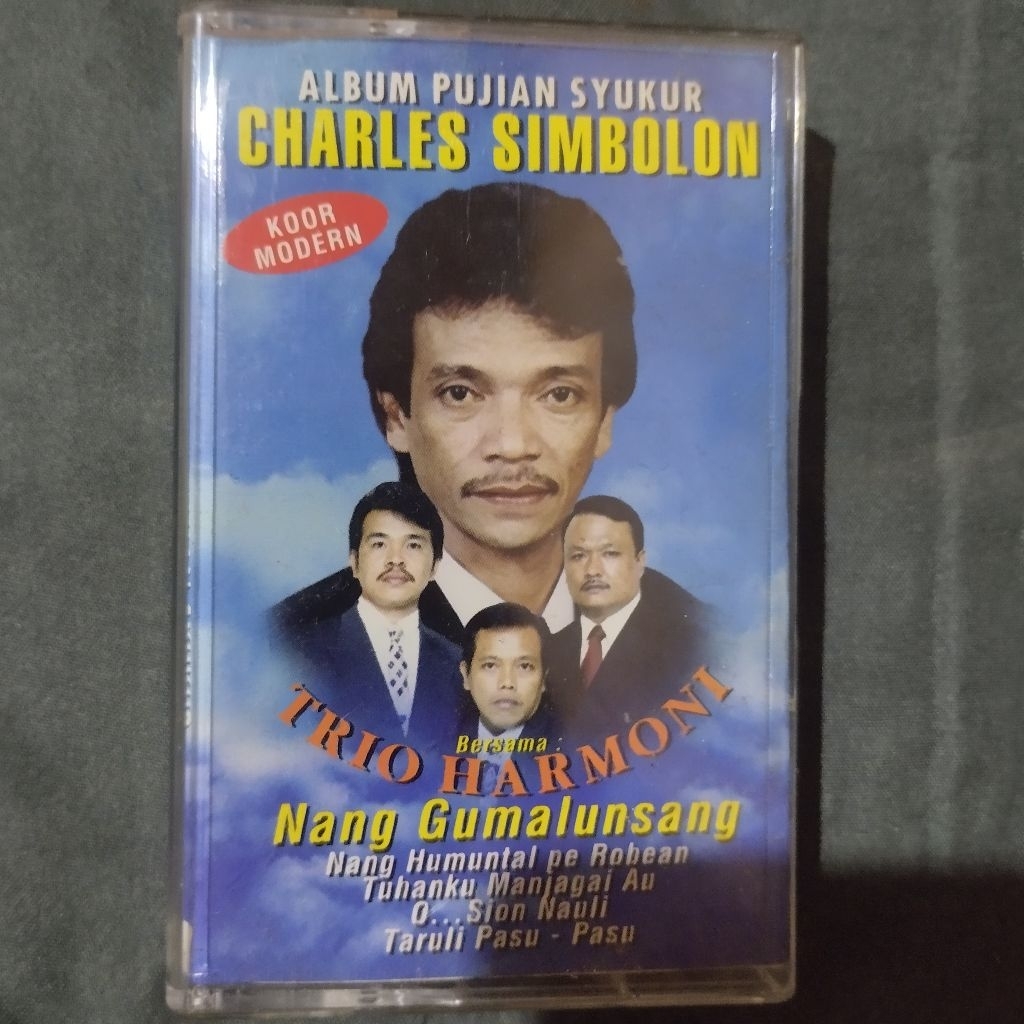 Jual Kaset Charles Simbolon Trio Harmoni Original