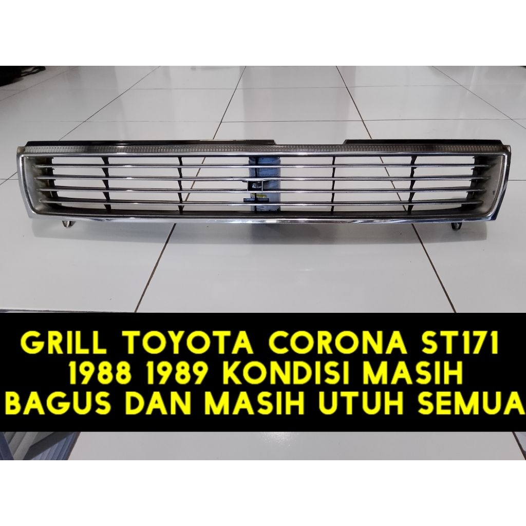 grill gril Toyota Corona AT171 ST171 1988 1989 original