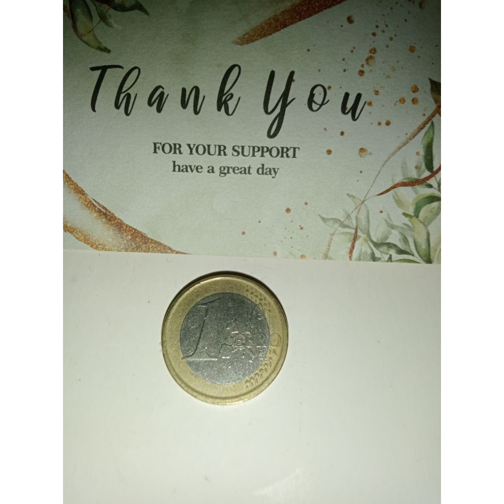 koin 1 Euro Tahun Random, ORI