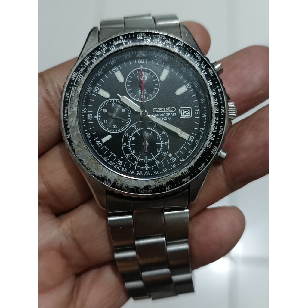 Seiko pilot Chronograph 7T92 00F0