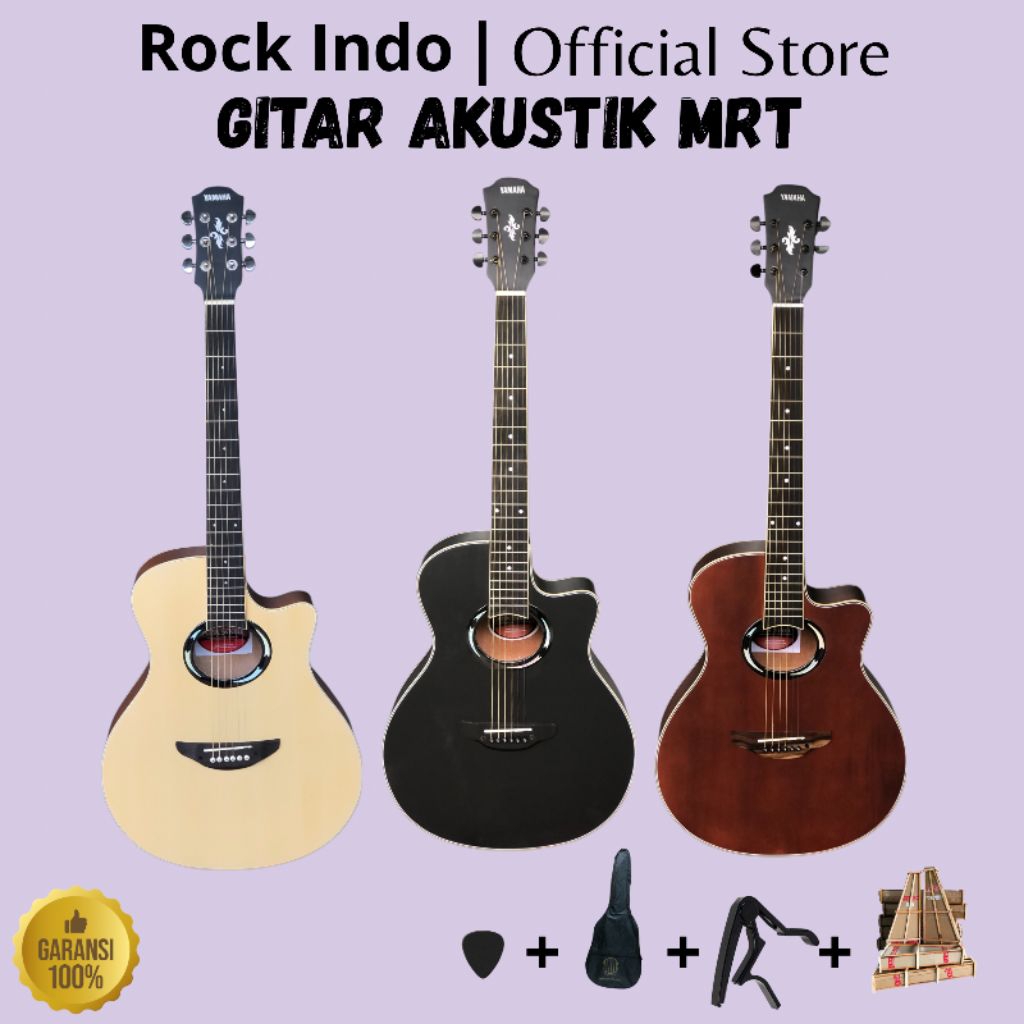 Gitar Akustik Yamaha Apx 500ii Gitar Senar String Tanam Besi