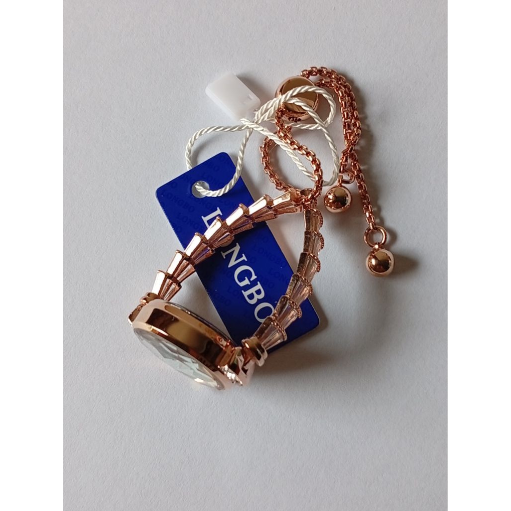 LONGBO Jam Tangan Serut Original Arloji Wanita NEW