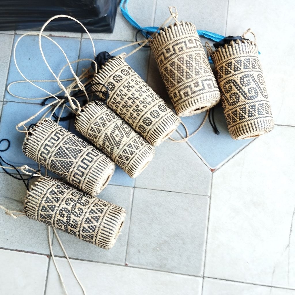 TAS ANJAT DAYAK | TAS ROTAN BOTOL | TAS ROTAN DAYAK | TAS ROTAN ANJAT SLEMPANG ASLI DAYAK KALIMANTAN