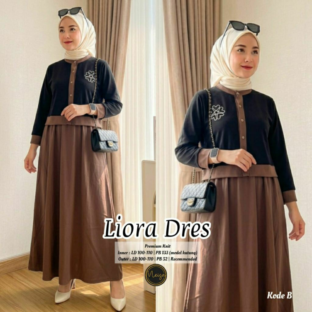 Liora Riani Arena Samira Dress Ori Signadila Meisa COD