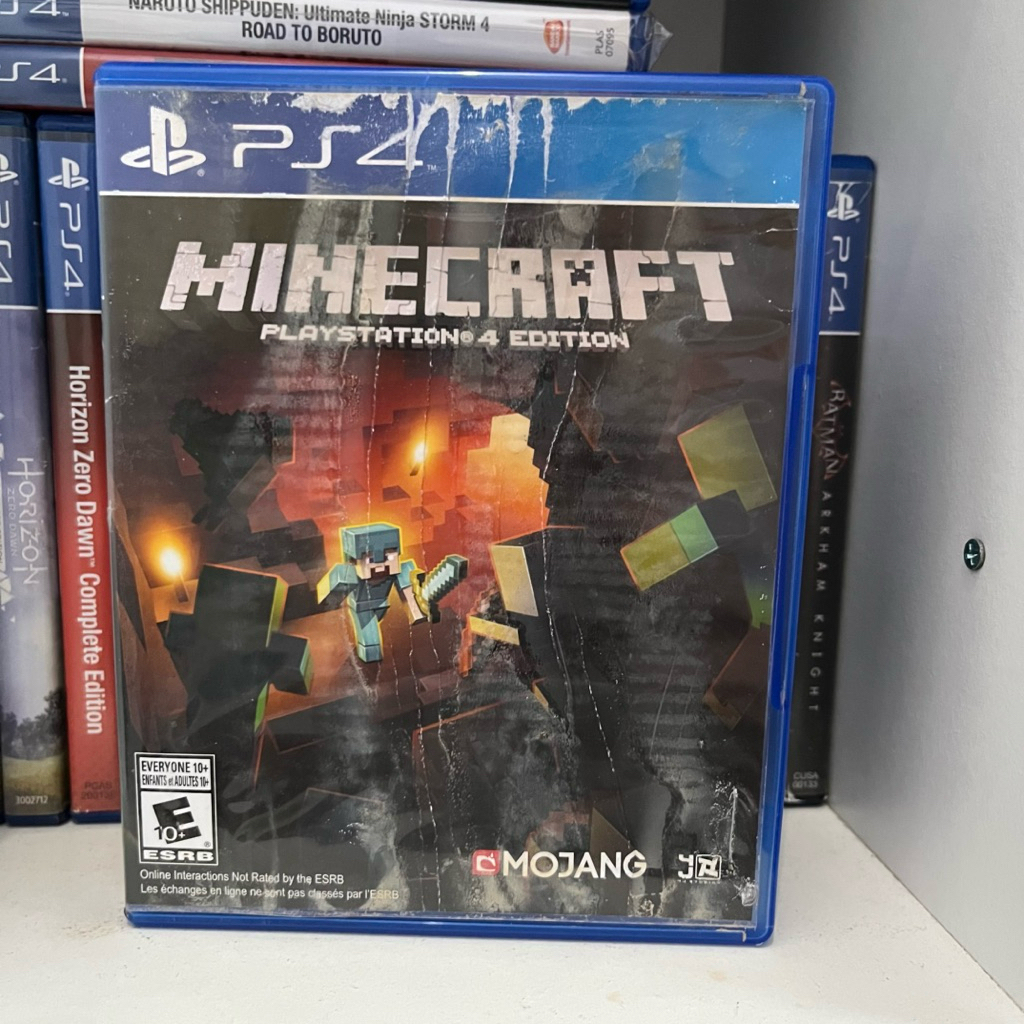 minecraft ps4 disc playstation4 kaset ps bd minecraft.