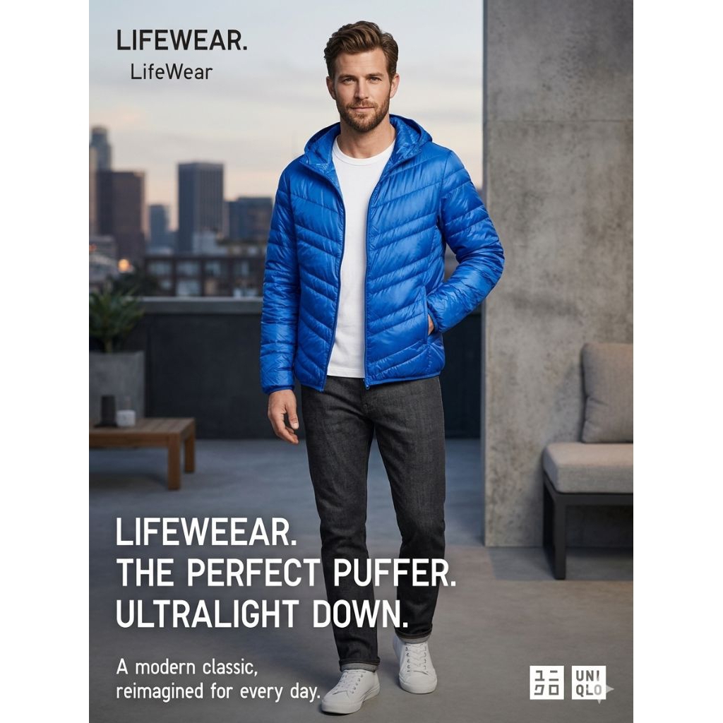 Uniqlo puffer down